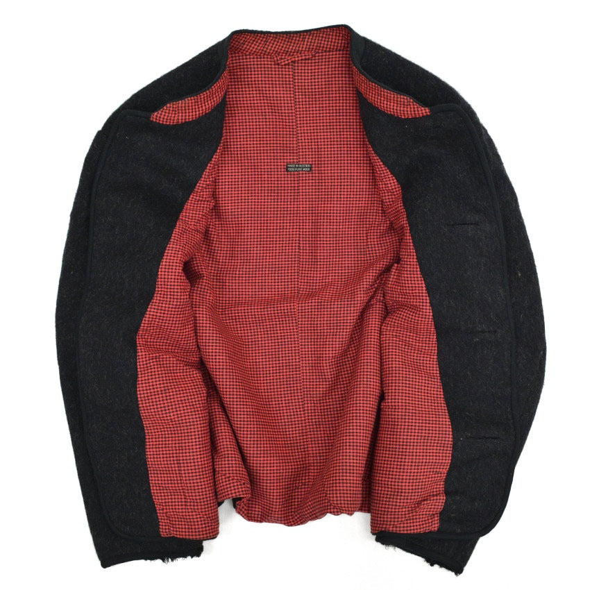 ~40's BLACK PURE WOOL TIROL JACKET...