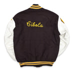 EMBROIDERY USA FULL PATCH VARSITY JACKET...S