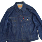 70's Levi's 70505 Small-e Denim Jacket No wash ... 42