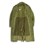 50's U.S.ARMY OVERCOAT COTTON O.G.107 CUTTER TAG付き ... S-R