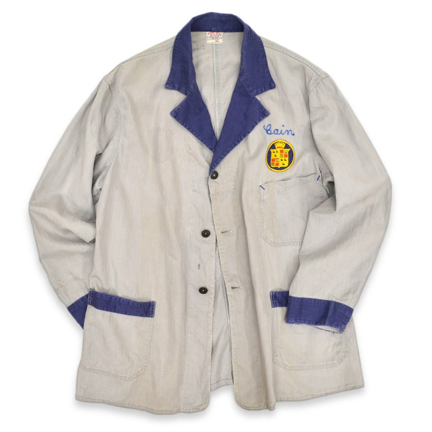1940's FINCK'S TONE CADILLAC MECHANIC JACKET... 44