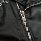 1990's WILSONS THE CRICKET Buddy Holly RIDERS JACKET... L