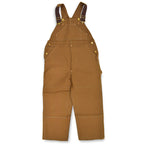 1970's DEADSTOCK CARHARTT BROWN DUCK DOUBLE KNEE OVERALL... W36 L28