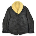 1930's H&L BLOCK HORSEHIDE CAR COAT...