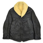 1930's H&L BLOCK HORSEHIDE CAR COAT...