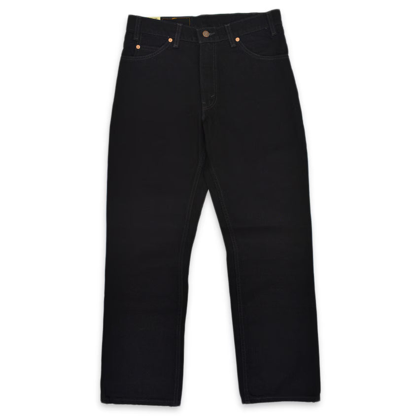1990's Deadstock Levi's 518 Black Denim Pants... W32 L32