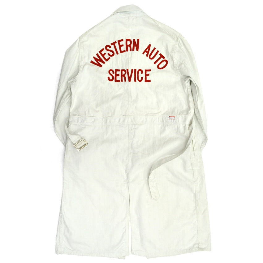 1950's INDUSTRIAL UNIFORM CO. WESTERN AUTO SERVICE COAT... 42