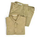 1950's USMC OXFORD SHIRT & KHAKI CHINO TROUSERS...