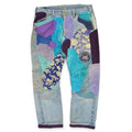 1960's Lee 101-Z HIPPIE ART PATCHWORK DENIM PANTS... W32 L30