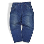 1950's~ AUTO BRAND DENIM PAINTER PANTS... W36 L29