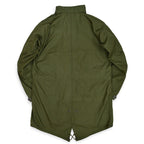 1970s Deadstock US Army Parka, Men's, M-65, Aluminum Zipper... X-Small