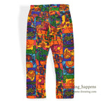 1960's~ CARHARTT CRAZY ZODIAC PATTERN PANTS...W35 L31