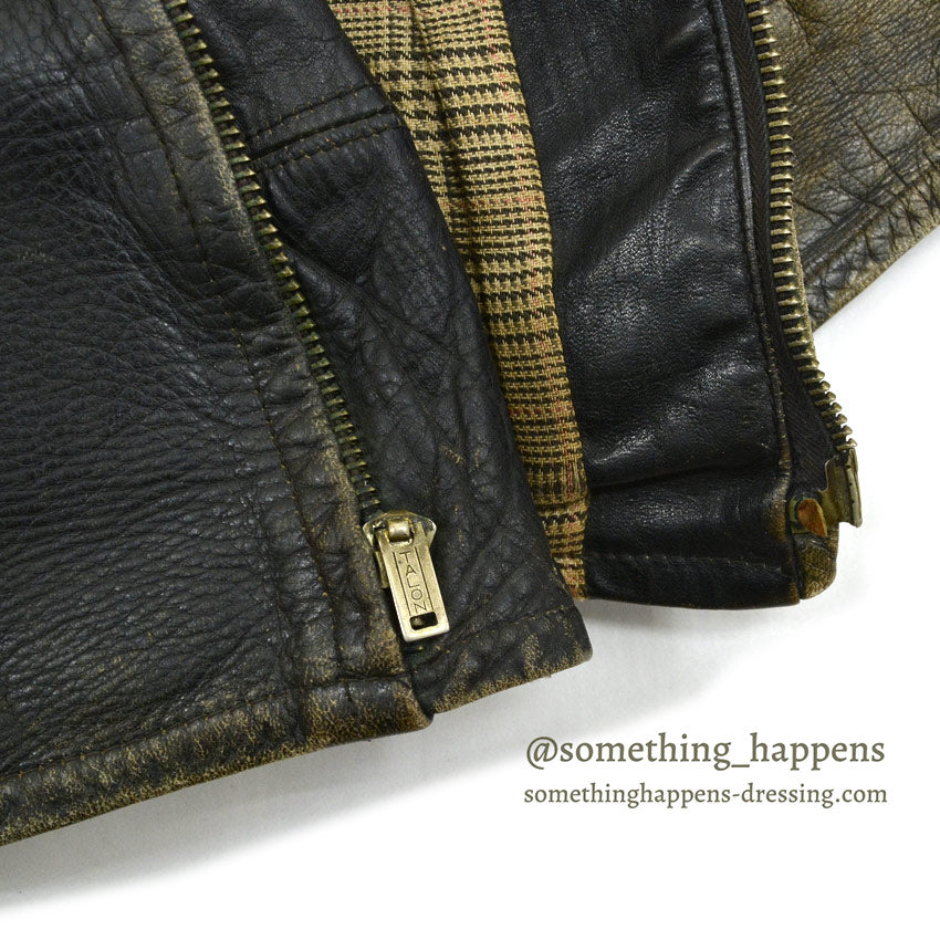 1930's TWO TONE HORSEHIDE LEATHER SPORTS JACKET ...