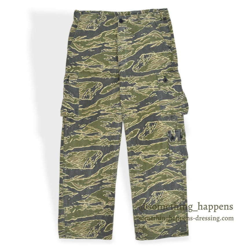 1960's~ VIETNAM TIGER STRIPE PANTS USLARGE... W34 L29