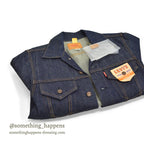 1970's DEADSTOCK Levi's 70505 small-e DENIM JACKET... 40