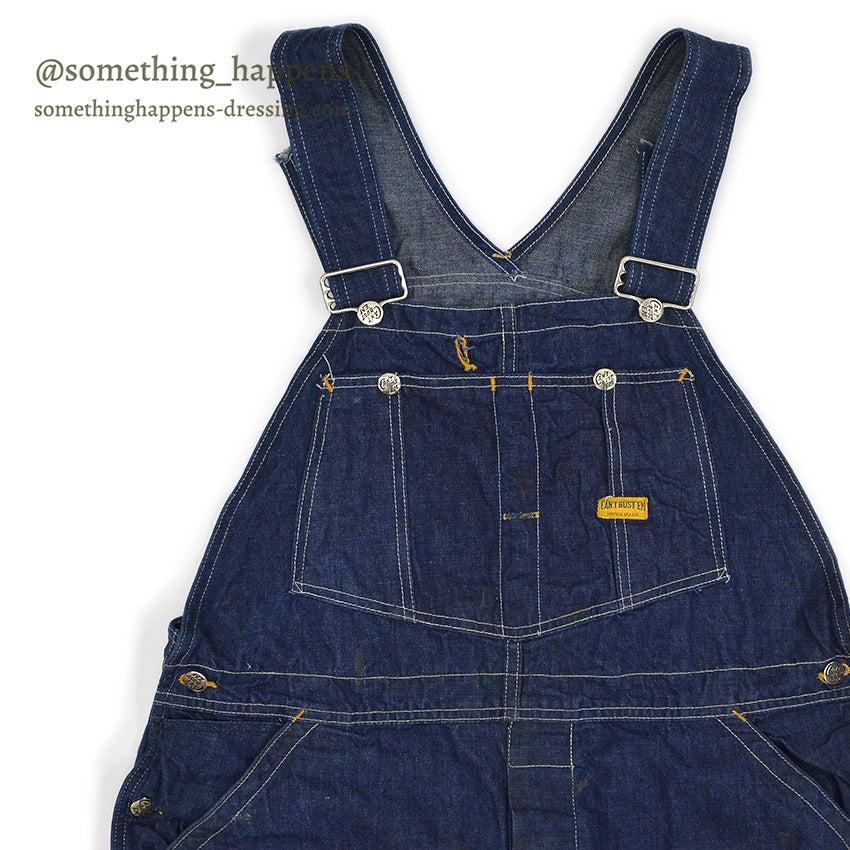 1950's CAN'T BUST'EM DENIM OVERALL...W38/L28