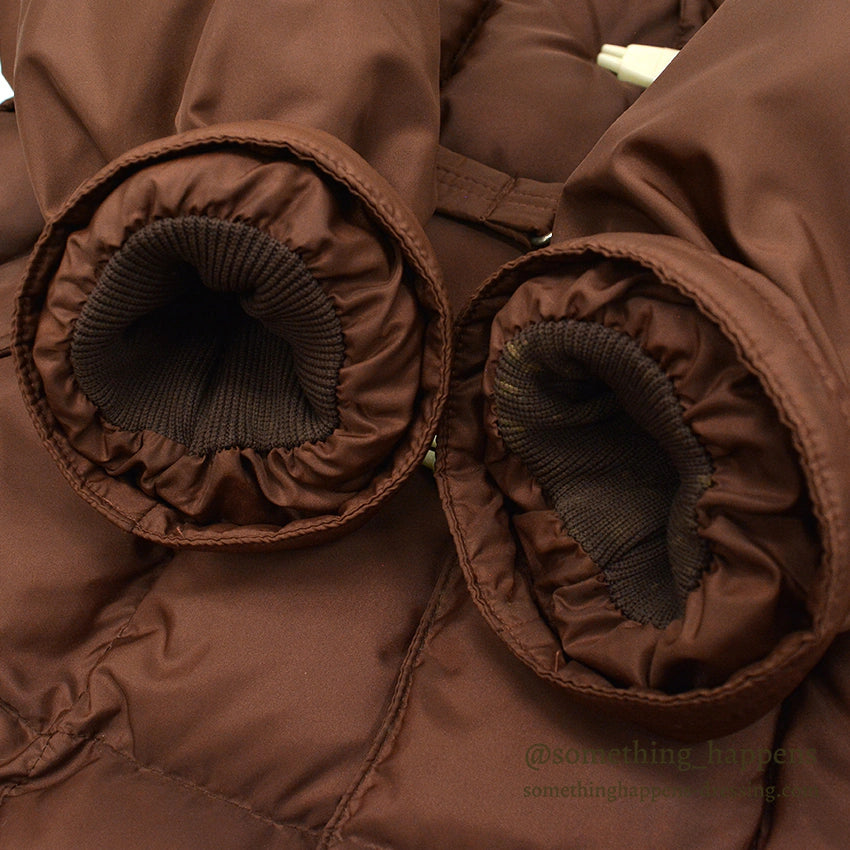 1970's GERRY DOWN SLOPE COAT BROWN... L
