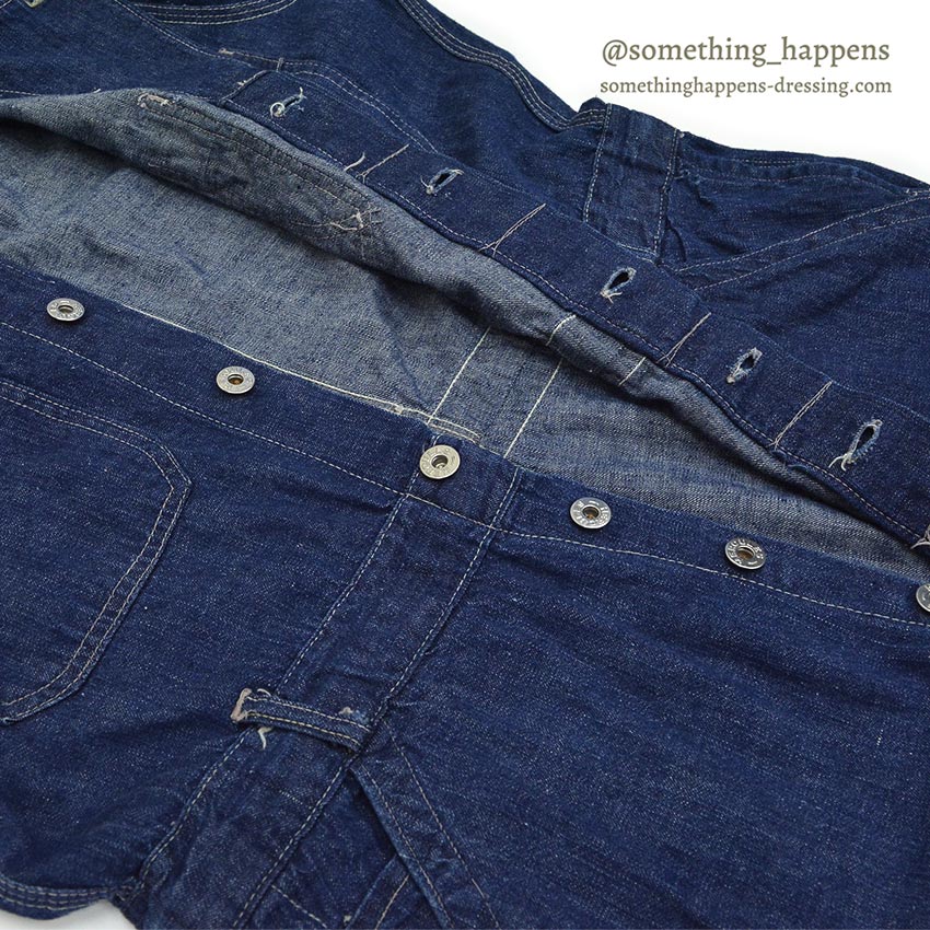 1950's HERCULES NATION-ALLS DENIM WORK COVERALL...