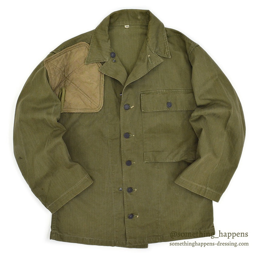 1940's U.S.ARMY M-43 HBT MODIFIED SHOOTING JACKET ... 34R