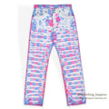 ~1990's Levi's 505 BONE TIE DYE DENIM PANTS ... W33/L31