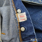 1960's SEARS INDIGO DENIM PANTS...W31/L30
