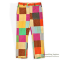 ~1970's TALBOTS PATCHWORK CORDUROY PANTS ... W36/L30