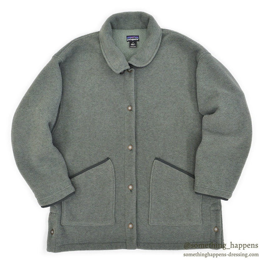 1990's PATAGONIA SYNCHILLA SHEARLING COAT MINT ... M