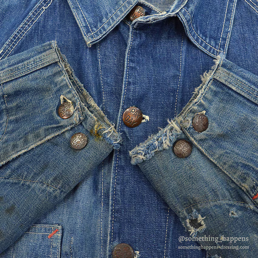 1940's SUPER PAYDAY DENIM COVERALL...
