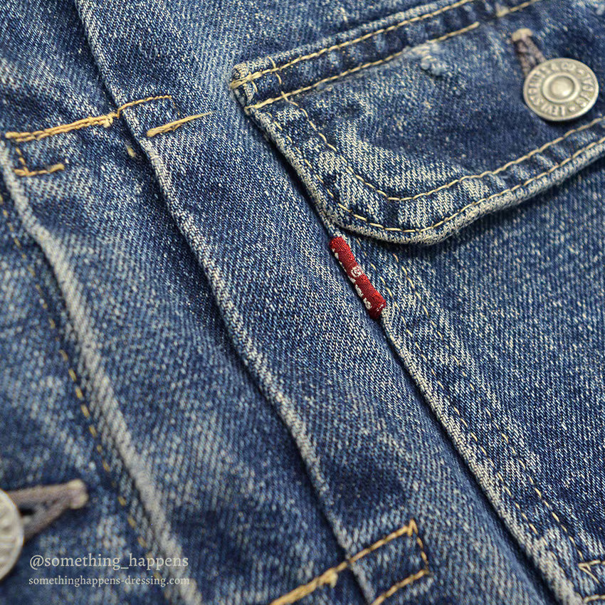 1950's LEVI'S 507XX TYPE2 DENIM JACKET WITH OLD RUG ...
