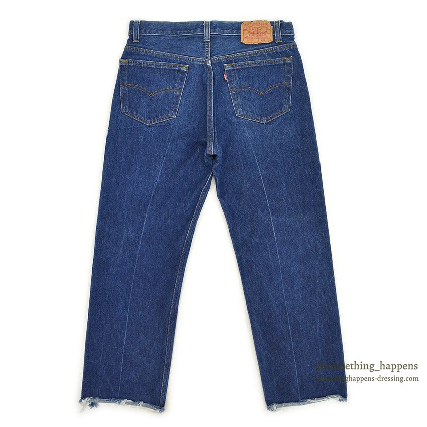 1980's Levi's 501 DENIM PANTS CHOPPED ... W32