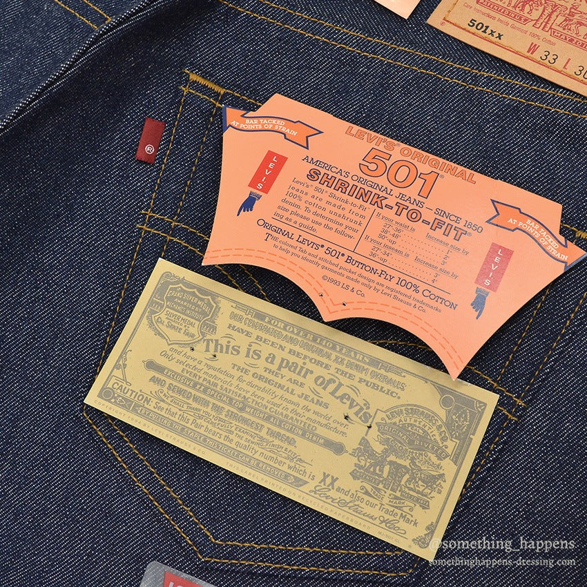 2000's DEADSTOCK Levi's 501 DENIM PANTS MEXICO 2... W33/L30