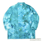 RED THE UNIFORM TAILOR TIE DYE CHEF JACKET...L