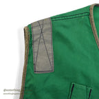 1980's USNAVY LIFE PRESERVER VEST MARK1 T GREEN / STENCIL ... L