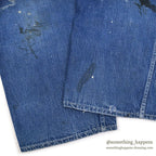 1940's CAN'T BUST'EM WW2 DENIM OVERALL / UNUSUAL DETAIL ... W36/L29