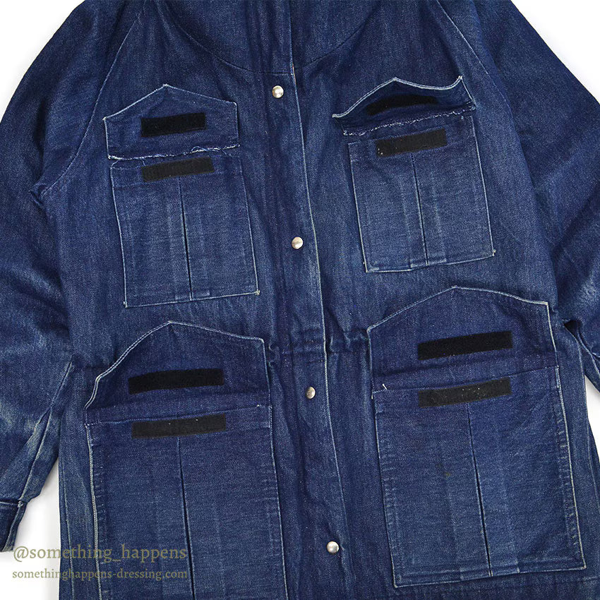 1970's~ OLD DENIM MOUNTAIN PARKA...