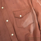 1940's WESTMOOR RAYON GABARDINE WESTERN SHIRT / SUN FADED ...