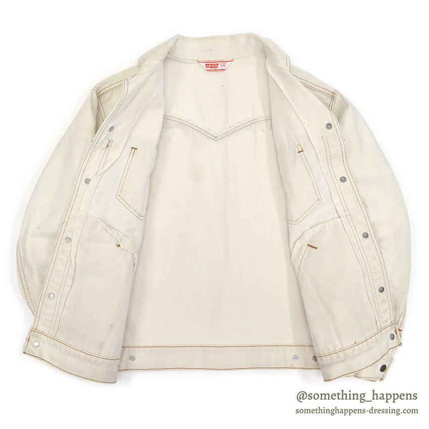 1970's Levi's 70509-2655 ORANGE TAB COTTON JACKET ... 44