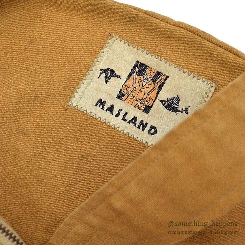 1950's MASLAND CHEST PACK FISHING VEST...