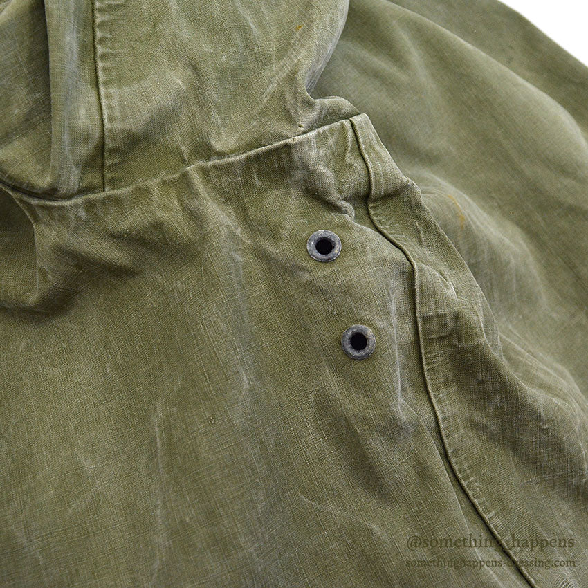 1940's U.S.NAVY WW2 FOUL WEATHER PARKA / TWO-TONE ... M