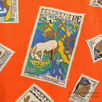 1950's~ PAUL GAUGUIN ART PRINT ALL COTTON S/S SHIRT ...