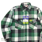 1970's~ DEADSTOCK FROST PROOF PAYMASTER FLANNEL SHIRT...M