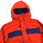 80's Eddie Bauer Red x Navy Two-Tone Mountain Parka... Size M