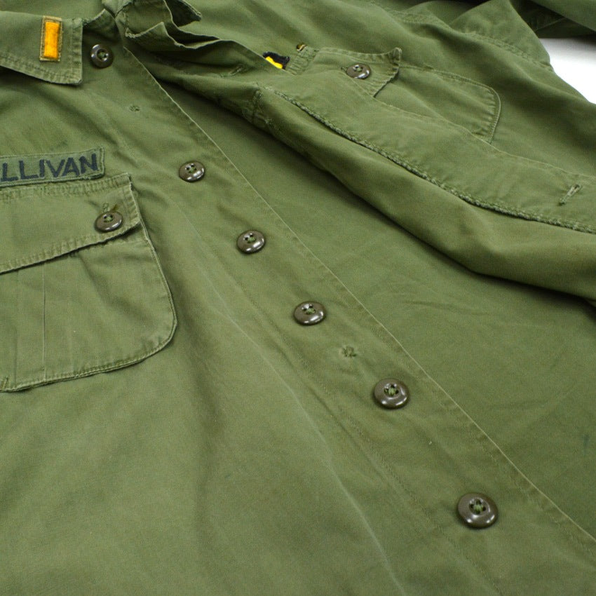60's US ARMY Jungle Fatigue First Full Patch...