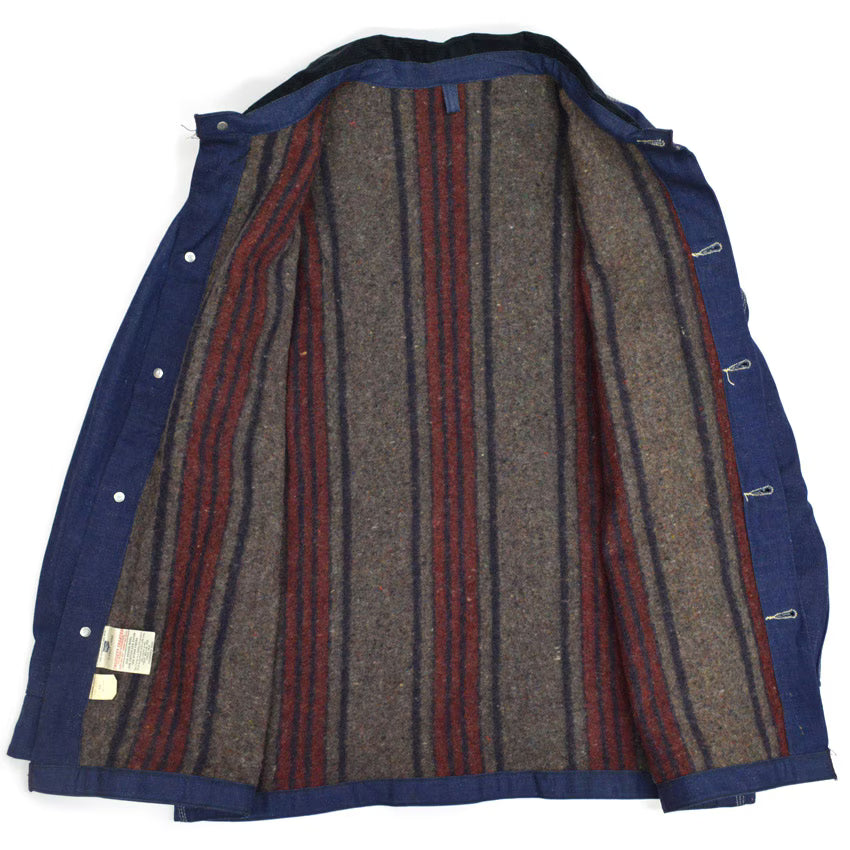 60's Deadstock Sears Denim Chore Jacket With Blanket ... 44
