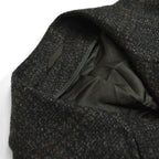 50's Deadstock PENNEYS Black Plaid Wool Coat...