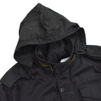 90's Deadstock ALPHA M-65 Black ALL COTTON ... SR