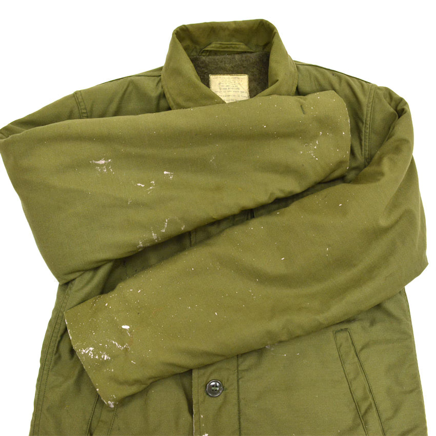 60's US Navy A-2 Deck Jacket Stencil... S