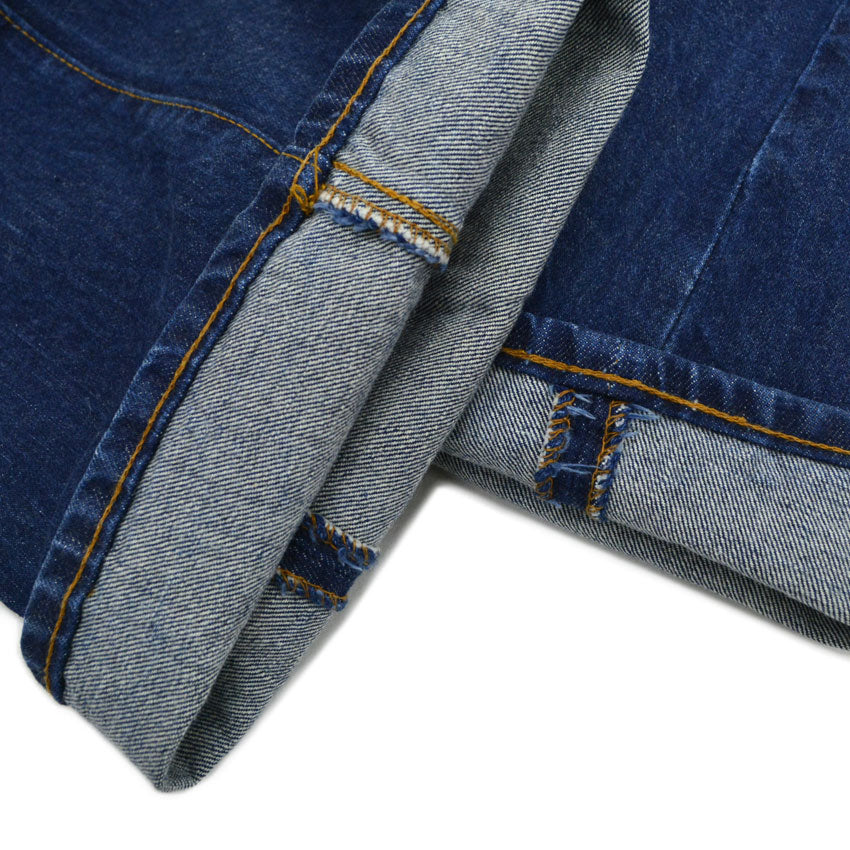 70's Levi's 646 Single Pants, Stamped Pocket Lining, Dark Navy Blue... W32 x L30