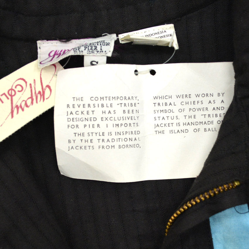 ~90's Deadstock Gypsy Reversible Contemporary Tribe Jacket...