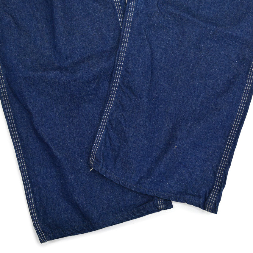 50s- Old Kentucky Denim Overalls, One Wash... W38 x L29